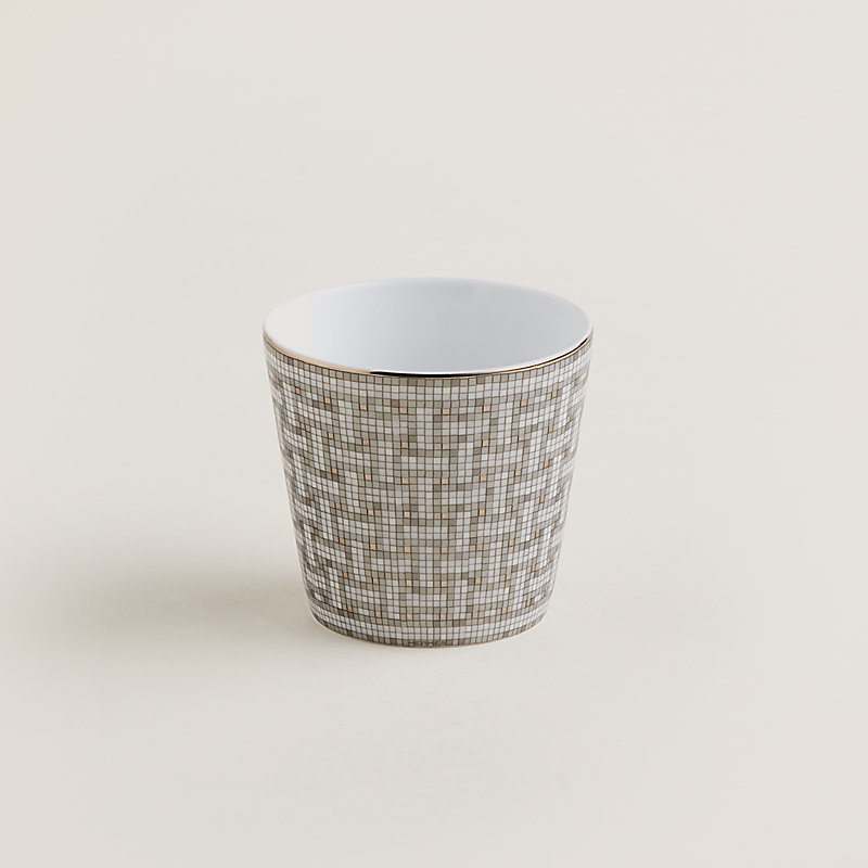 Mosaique au 24 platinum candle tumbler | Hermès Canada