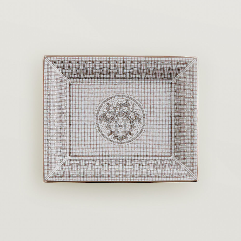 hermes porcelain tray