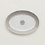 Mosaique au 24 platinum oval platter, large model, View: Worn, worn, view 1 of 3