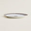 Mosaique au 24 platinum oval platter, large model, View: Worn, worn, view 3 of 3