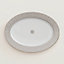 View: Worn, Mosaique au 24 platinum oval platter, small model