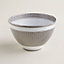 Mosaique au 24 platinum punch bowl, View: Worn, worn, view 1 of 3
