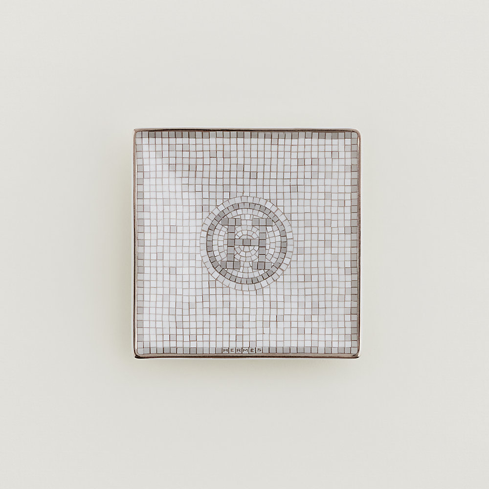 hermes mosaique square plate