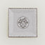 Mosaique au 24 platinum square plate n°3, View: Worn, worn, view 1 of 3
