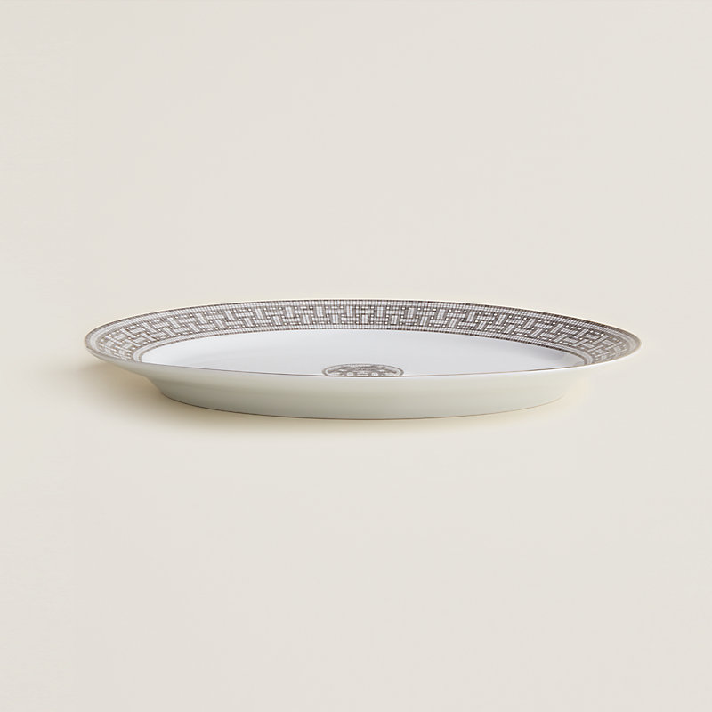 Mosaique au 24 platinum 타원형 플래터, 라지 모델