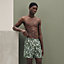 "Mosaique Equestre" swim trunks, View: Worn, worn, view 2 of 5
