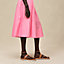 "Mosaique" pleated skirt with basque, View: Worn, worn, view 4 of 5