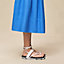 "Mosaique" pleated skirt with basque, View: Worn, worn, view 4 of 5