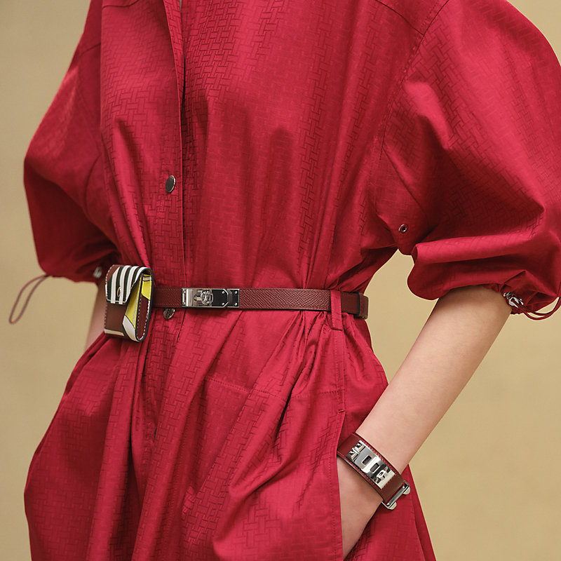 Hermes☆Mosaique shirt dressモザイクシャツドレス _パリ発 Mosaique
