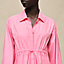 "Mosaique" shirt dress, View: Worn, worn, view 5 of 6