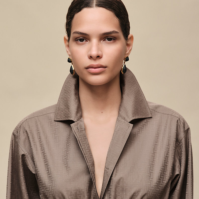 "Mosaique" shirt dress
