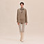 “Mosaique” 애스콧 칼라 셔츠, 보기: 이미지: 제품 착용 이미지, worn, 2개 중 8번째 보기