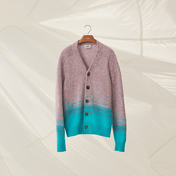 rainbow button cardigan