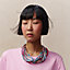 Multistrand simple necklace, View: Worn, worn, view 1 of 5