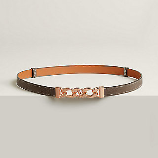 My H 18 belt - Beige | Hermès USA