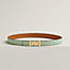 My H belt buckle & Leather strap 24&nbsp;mm, View: , view 1 of 1