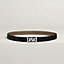 My H belt buckle & Reversible leather strap 24&nbsp;mm, View: , view 1 of 2