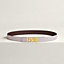 My H belt buckle & Reversible leather strap 24 mm, view 2 of 3