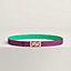 My H belt buckle & Reversible leather strap 24&nbsp;mm, View: , view 2 of 2