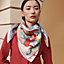Mystere au 24 scarf 90, View: Worn, worn, view 2 of 3