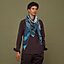 Mysterious Rider scarf 140, View: Worn, worn, view 2 of 2