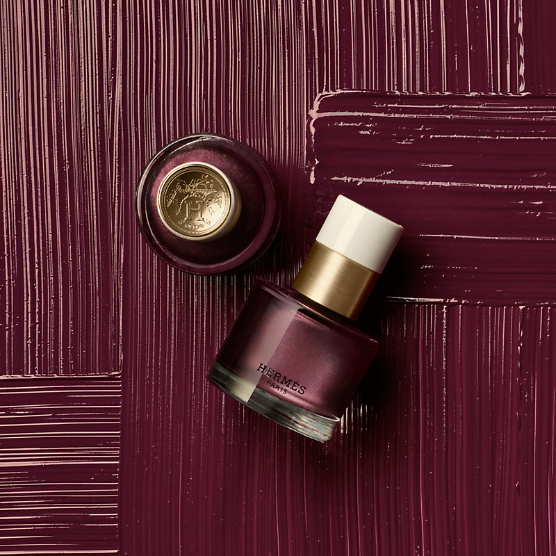 Hermes Les Mains Nail Polish Violet Manganèse Métal hot LIMITED EDITION SOLD OUT