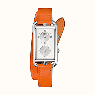 hermes dual time watch