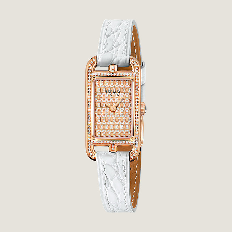 Nantucket Mini Plumetis watch, Small model, 29&nbsp;mm
