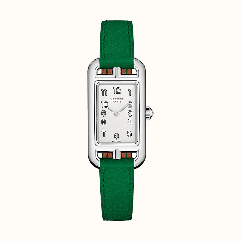 hermes green watch