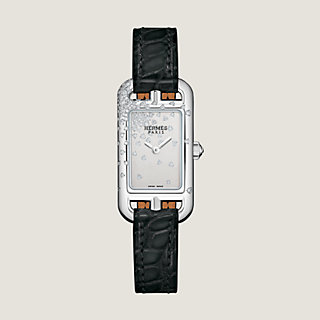 HERMES 上品 人気の腕時計 エレガント シルバー Nantucket 29 mm HERMES 上品 人気腕時計 シルバー ナンタケット Nantucket 29 mm