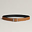Nathan 32 reversible belt, View: Worn, worn, view 3 of 3