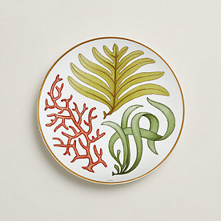 Natures Marines dessert plate n°2 | Hermès USA