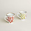 Natures Marines set of 2 mugs (n°1 and 2), View: Back, back, view 3 of 3