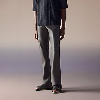 HERMES ダークグレー パンツ Naxos sandal | Hermès Finland