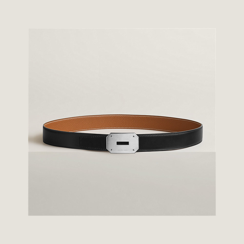 Neo belt buckle & Reversible leather strap 32 mm | Hermès USA