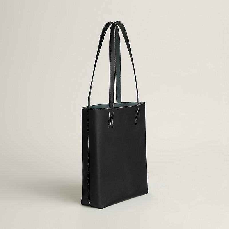 Neo Double Sens 35 bicolor bag - Black | Hermès Canada