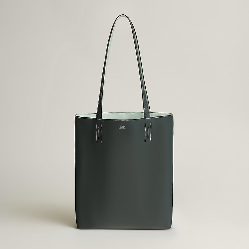 Neo Double Sens 35 bicolor bag - Green | Hermès Singapore