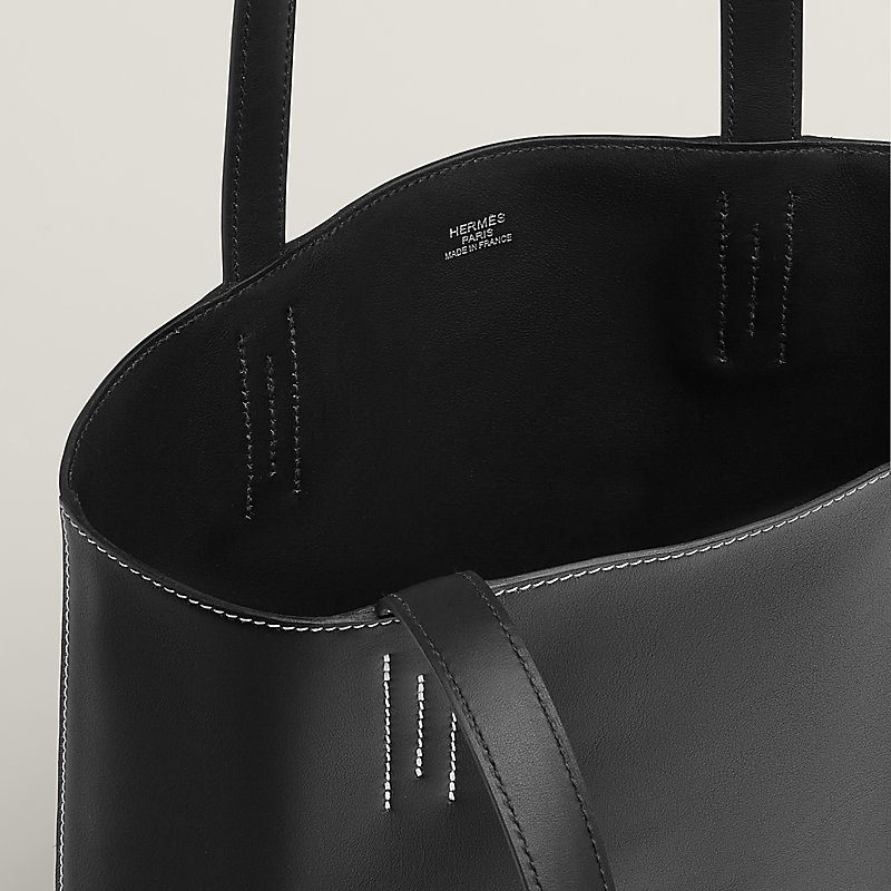 Neo Double Sens 35 unicolor bag - Black | Hermès Poland