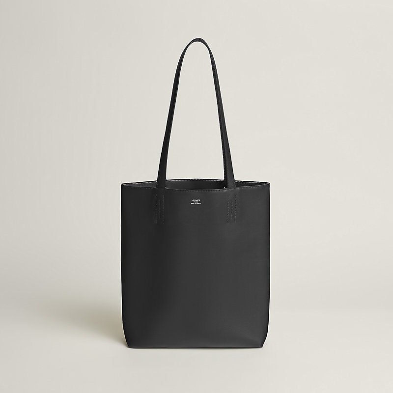 Neo Double Sens 35 unicolor bag - Black | Hermès USA