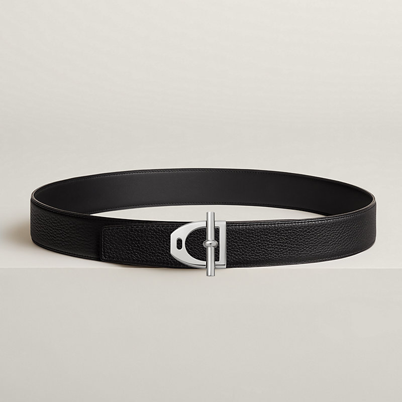 Neo Etrier belt buckle & Reversible leather strap 38 mm