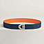Neo Etrier belt buckle & Reversible leather strap 38&nbsp;mm, View: , view 2 of 2
