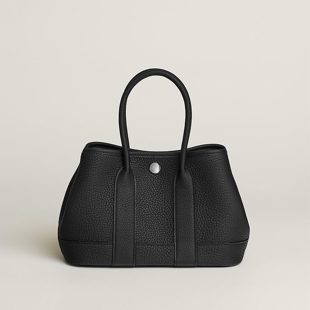 *軽やかで上品!*【HERMES】Neo Garden 23バッグ エルメス ネオガーデン23 ブラック ネゴンダ シルバー金具