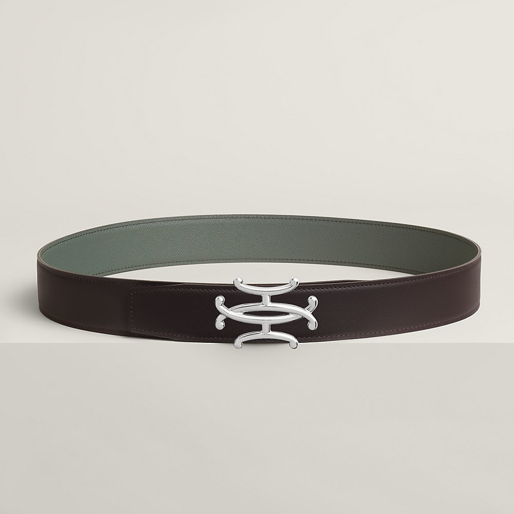 Neo Lift belt buckle & Reversible leather strap 38 mm | Hermès Canada