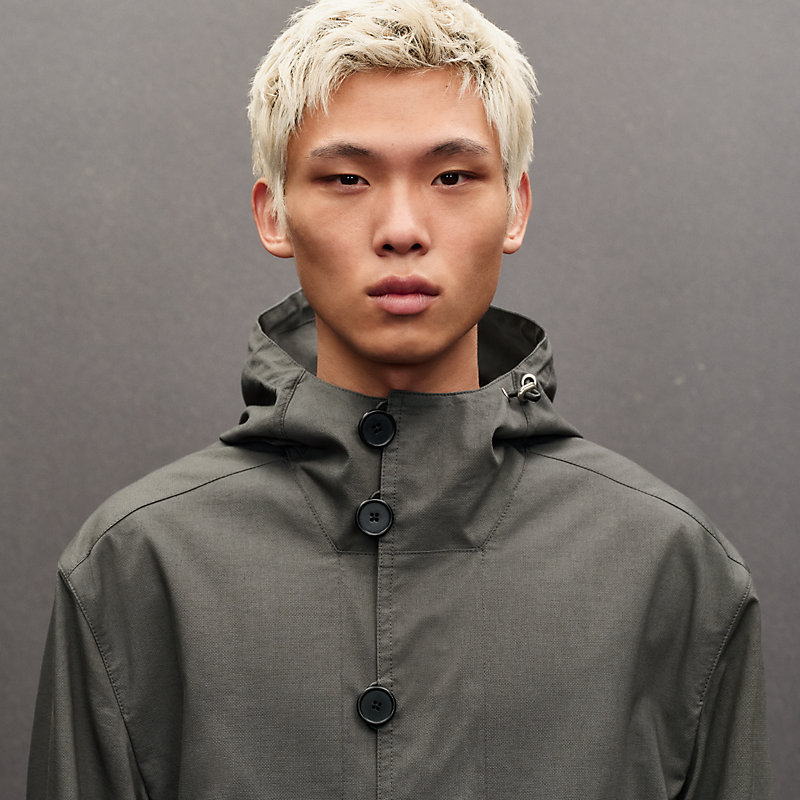 "Neo pique"連帽夾克