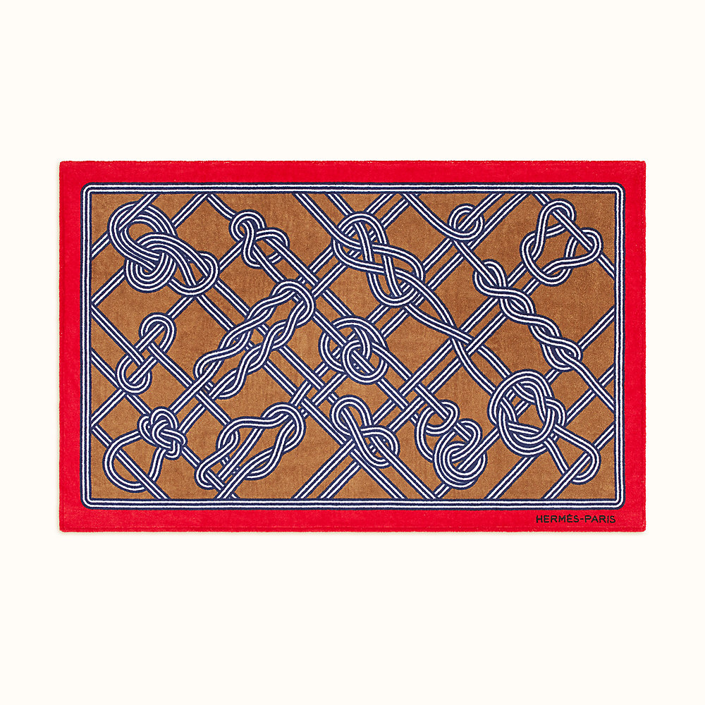 Noeuds Marins beach towel | Hermès Poland
