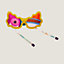 Not Sleepy butterfly travel mask, View: front, front, view 2 of 4