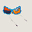 Not Sleepy butterfly travel mask, View: front, front, view 3 of 4