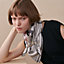 Nous Sommes Inseparables scarf 90, View: Worn, worn, view 1 of 4