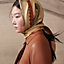 Nous Sommes Inseparables scarf 90, View: Worn, worn, view 1 of 3