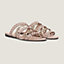Nude sandal, View: front, front, view 1 of 3